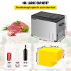 VEVOR 12 Volt Refrigerator, Portable Refrigerator (-4¬∞F~68¬∞F) With APP Control Car Compressor Fridge Cooler 12V/24V DC and 110-220V AC For Camping