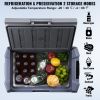 cooVEVOR Portable Car Refrigerator Freezer Compressor 37 L Single Zone for Car Home