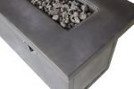 24'' H Concrete Propane/Natural Gas Outdoor Fire Pit Table