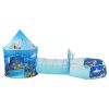 VEVOR 3 in 1 Kids Play Tent with Tunnel, Basketball Hoop for Boys, Girls, Babies and Toddlers