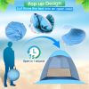 Pop Up Tent for 3-5 Persons Beach Sun Shade Tent