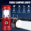 liSolar LED Camping Light Portable Camping Lamp USB Rechargeable Flashlight Emergency Tent Lamp Torch Waterproof Lighting Outdoor