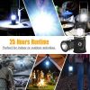 liSolar LED Camping Light Portable Camping Lamp USB Rechargeable Flashlight Emergency Tent Lamp Torch Waterproof Lighting Outdoor