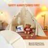 VEVOR Kids Play Tent, Teepee Tent for Kids 1-5 Years Old, Tent for Kids with Windows for Indoor and Outdoor