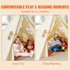 VEVOR Kids Play Tent, Teepee Tent for Kids 1-5 Years Old, Tent for Kids with Windows for Indoor and Outdoor